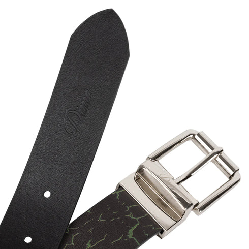 Dime - Reversible Leather Belt (Black)